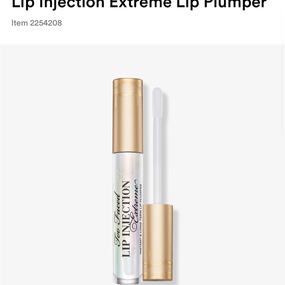 LIP INJECTION EXTREME TOO FACED👄💄